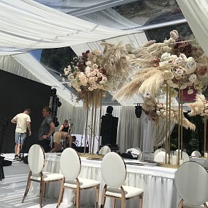 08.06.2020 Свадьба в Прозрачном шатре. Отель Родина. Организаторы Wedding People