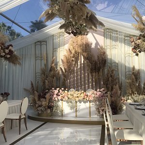 08.06.2020 Свадьба в Прозрачном шатре. Отель Родина. Организаторы Wedding People