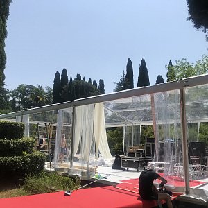 08.06.2020 Свадьба в Прозрачном шатре. Отель Родина. Организаторы Wedding People
