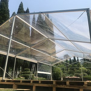 08.06.2020 Свадьба в Прозрачном шатре. Отель Родина. Организаторы Wedding People