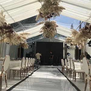 08.06.2020 Свадьба в Прозрачном шатре. Отель Родина. Организаторы Wedding People