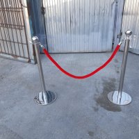 Столбик ограждения с канатом
