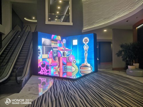 Светодиодная фотозона 3D